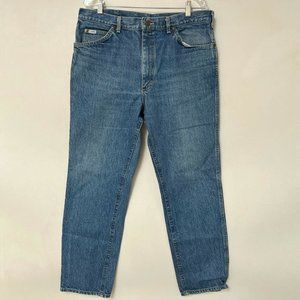 Vintage Lee Mom Jeans High Waisted Tapered Medium Wash Womens Plus Size 18